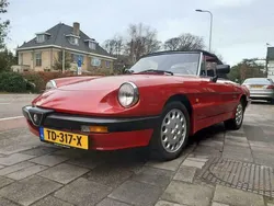 Rood Gebruikt 1988 Alfa Romeo Spider Quadrifoglio Verde Cabriolet | € 17.500