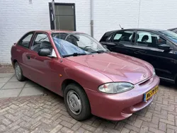 Rood Gebruikt 1995 Hyundai Excel Hatchback | € 650