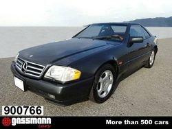 Zwartschwarz Gebruikt 1995 Mercedes SL320 Cabriolet | € 25.900