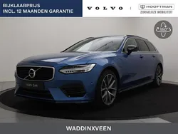 Blauw, metallic lak Gebruikt 2018 Volvo V90 R-Design Stationwagen | € 30.495