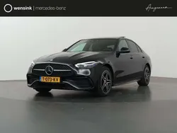 Zwart Gebruikt 2023 Mercedes C300e AMG line Sedan | € 46.850 (Eerlijke prijs)