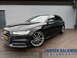 Zwart Gebruikt 2017 Audi A6 S-Line Stationwagen | € 24.985 (Eerlijke prijs)