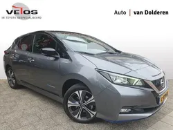 Grijs, metallic lak Gebruikt 2021 Nissan Leaf Tekna Hatchback | € 18.650 (Eerlijke prijs)