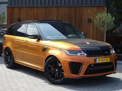 Oranje, metallic lak Gebruikt 2019 Land Rover Range Rover Sport SVR SUV | € 79.995 (Eerlijke prijs)