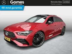 Rood Gebruikt 2024 Mercedes CLA180 Shooting Brake AMG line Stationwagen | € 44.950