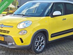 Geel Gebruikt 2013 Fiat 500L Trekking MPV | € 4.999 (Eerlijke prijs)