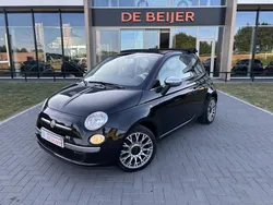 Zwart Gebruikt 2012 Fiat 500C Lounge Cabriolet | € 8.645 (Eerlijke prijs)