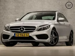 Grijs Gebruikt 2018 Mercedes C180 AMG Sedan | € 23.945 (Eerlijke prijs)