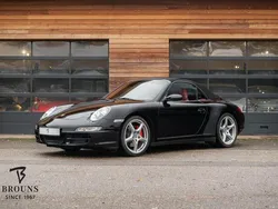Zwart Gebruikt 2007 Porsche 911 Carrera 4S Cabriolet Chrono Cabriolet | € 72.997