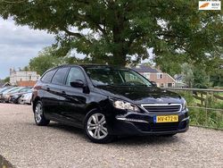 Zwart Gebruikt 2015 Peugeot 308 Stationwagen | € 7.975 (Eerlijke prijs)