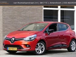 Rood, metallic lak Gebruikt 2017 Renault Clio IV LIMITED Hatchback | € 9.850 (Eerlijke prijs)