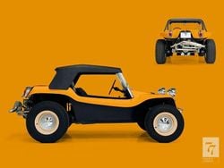 Geel Gebruikt 1968 VW Buggy Sedan | € 49.500