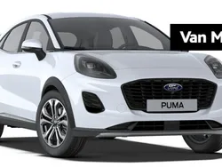 Wit Nieuw 2025 Ford Puma Titanium SUV | € 30.270 (Super prijs)