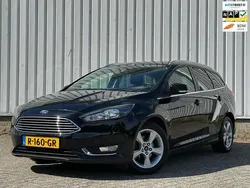 Zwart Gebruikt 2017 Ford Focus Titanium Stationwagen | € 7.949 (Goede deal)