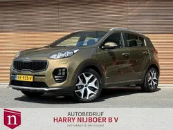 Bruin, metallic lak Gebruikt 2016 Kia Sportage GT-Line SUV | € 23.500 (Eerlijke prijs)