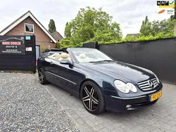 Zwart, metallic lak Gebruikt 2004 Mercedes CLK240 Elegance Cabriolet | € 4.945 (Super prijs)