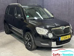 Zwart Gebruikt 2013 Skoda Yeti Ambition SUV | € 8.995 (Super prijs)