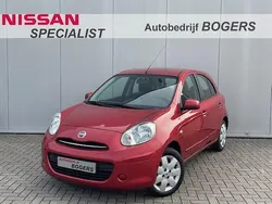 Rood Gebruikt 2012 Nissan Micra Acenta Hatchback | € 5.840 (Eerlijke prijs)