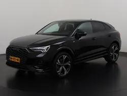 Metallic mythical black (0e) Gebruikt 2022 Audi Q3 Sportback S-Line SUV | € 41.895 (Super prijs)