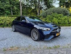 Blauw Gebruikt 2023 Mercedes C180 AMG line Sedan | € 36.900 (Super prijs)