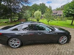 Zwart Gebruikt 2018 Audi A6 S-Line Sedan | € 39.500 (Eerlijke prijs)