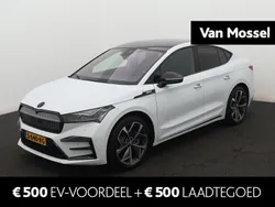 Wit Gebruikt 2023 Skoda Enyaq iV RS SUV | € 46.900 (Iets duurder)