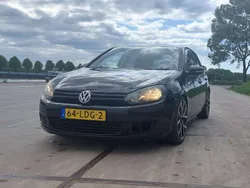Zwart Gebruikt 2009 VW Golf VI Trendline Stationwagen | € 4.600 (Duur)
