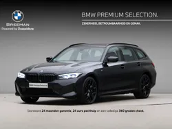 Zwart Gebruikt 2024 BMW 330e M Sport Stationwagen | € 64.950