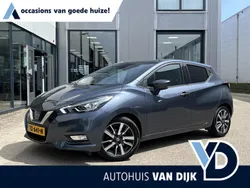 Grijs, metallic lak Gebruikt 2018 Nissan Micra N-Connecta Hatchback | € 9.700 (Eerlijke prijs)