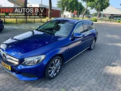 Blauw Gebruikt 2015 Mercedes C180 Prestige Stationwagen | € 17.900 (Eerlijke prijs)