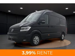 Zwart Nieuw 2024 VW Crafter Exclusive Van | € 47.450 (Super prijs)