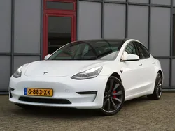 Wit Gebruikt 2019 Tesla Model 3 Performance Sedan | € 25.400 (Eerlijke prijs)