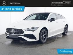 Wit Gebruikt 2024 Mercedes CLA250 Shooting Brake AMG line Stationwagen | € 40.995 (Eerlijke prijs)