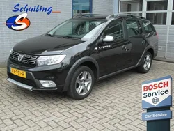 Zwart Gebruikt 2019 Dacia Logan MCV Stepway Stationwagen | € 11.950 (Eerlijke prijs)