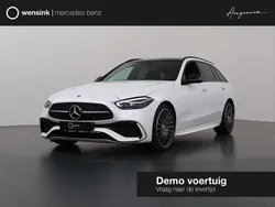 Wit Nieuw 2025 Mercedes C180 AMG line Stationwagen | € 67.400