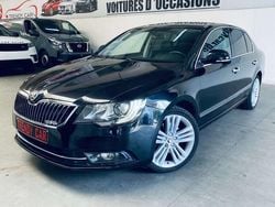 Zwart Gebruikt 2014 Skoda Superb Elegance Sedan | € 10.800
