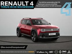 Rood Nieuw 2025 Renault 4 E-Tech Komfort SUV | € 34.965 (Eerlijke prijs)