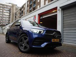 Blauw Gebruikt 2021 Mercedes GLE350 AMG line SUV | € 53.940