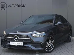 Grijs Gebruikt 2022 Mercedes C300e AMG line Sedan | € 46.445