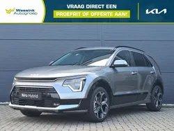 Steel grey (grijs metallic) Nieuw 2025 Kia Niro Premium SUV | € 39.430 (Eerlijke prijs)