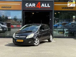 Zwart, metallic lak Gebruikt 2008 Opel Corsa Essentia Hatchback | € 1.450 (Eerlijke prijs)