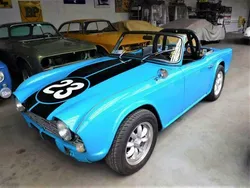 Blauw Gebruikt 1962 Triumph TR4 Sedan | € 29.750