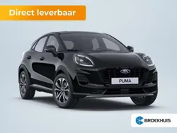 Zwart Nieuw 2025 Ford Puma Titanium SUV | € 31.380 (Goede deal)