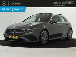 Grijs, metallic lak Gebruikt 2024 Mercedes A180 AMG line Hatchback | € 40.945