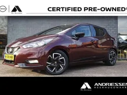 Rood, metallic lak Gebruikt 2021 Nissan Micra Hatchback | € 17.950 (Eerlijke prijs)
