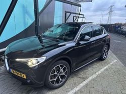Zwart Gebruikt 2018 Alfa Romeo Stelvio Super SUV | € 24.950