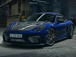 Gentiaanblauw metallic Gebruikt 2022 Porsche 718 Cayman GT4 | € 199.900