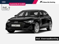 Zwart Nieuw 2025 Audi A3 Sportback e-tron Proline Sedan | € 39.480 (Super prijs)