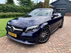Blauw Gebruikt 2019 Mercedes C300 AMG Cabriolet | € 36.950 (Eerlijke prijs)