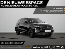 Noir étoilé (zwart mica) Nieuw 2025 Renault Espace Techno MPV | € 46.865 (Eerlijke prijs)